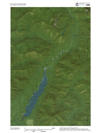 WA-Wynoochee Lake: GeoChange 1987-2011 Preview 1