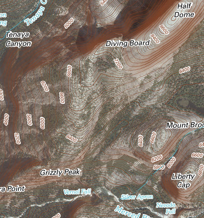 California - Half Dome - Yosemite Valley Preview 1