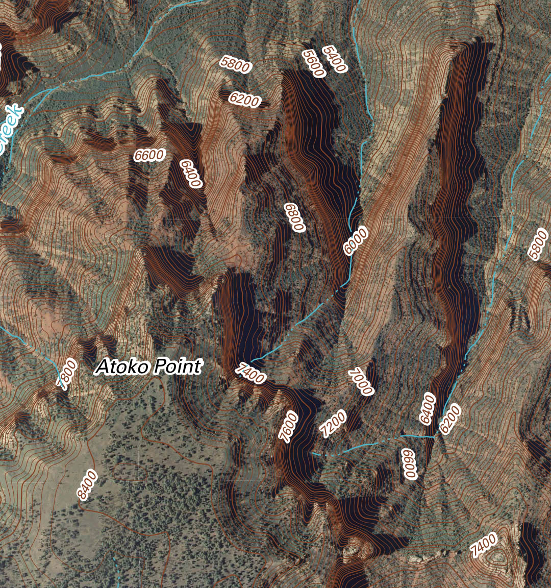 Arizona - Walhalla Plateau - Grand Canyon Map by ad nauseam | Avenza Maps