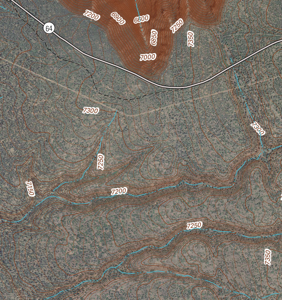 Tusayan Map Arizona - Tusayan East - Grand Canyon Map by ad nauseam | Avenza Maps