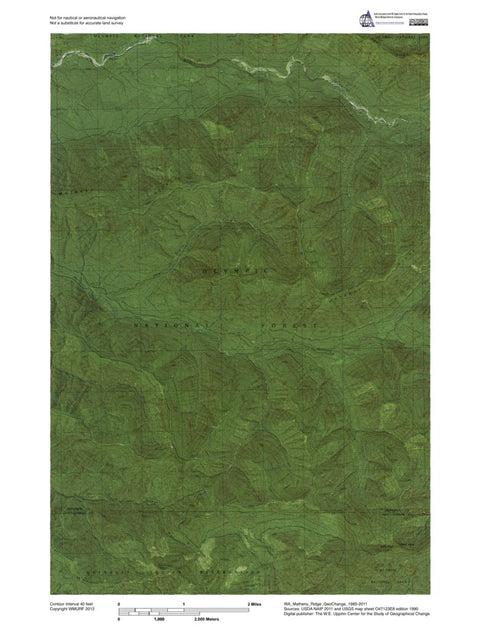 WA-Matheny Ridge: GeoChange 1985-2011 Preview 1