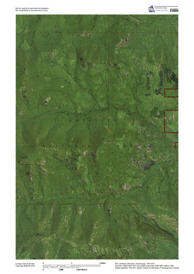 WA-Jackknife Mountain: GeoChange 1991-2011 Preview 1