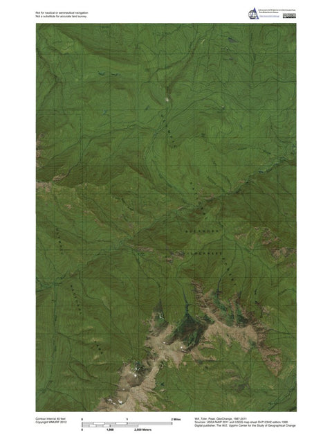 WA-Tyler Peak: GeoChange 1987-2011 Preview 1