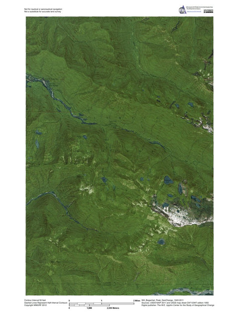 WA-Bogachiel Peak: GeoChange 1943-2011 Preview 1