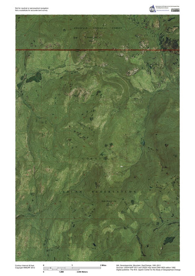 WA-Seventeenmile Mountain: GeoChange 1991-2011 Preview 1