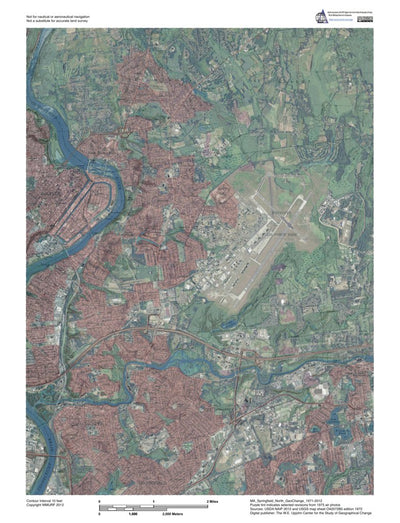 MA-Springfield North: GeoChange 1971-2012 Preview 1