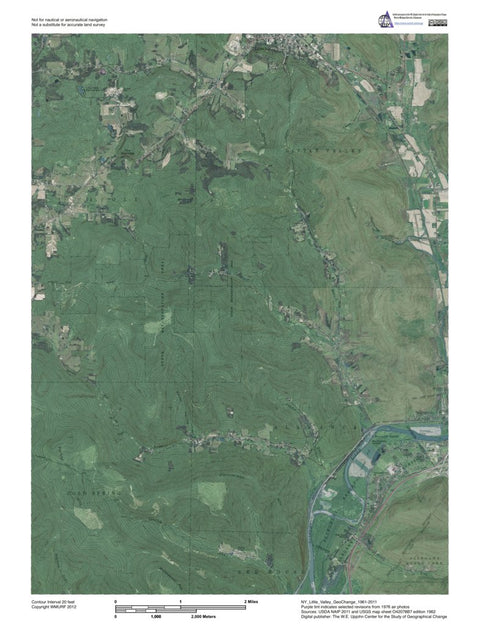 NY-Little Valley: GeoChange 1961-2011 Preview 1