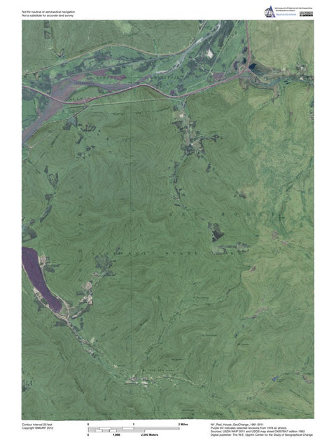 NY-Red House: GeoChange 1961-2011 Preview 1