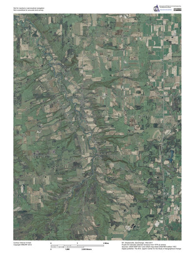NY-Strykersville: GeoChange 1952-2011 Preview 1