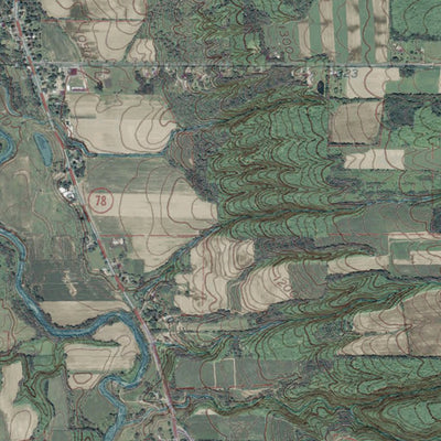 NY-Strykersville: GeoChange 1952-2011 Preview 2