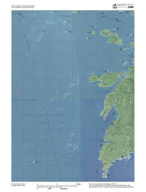 ME-Isle Au Haut West: GeoChange 1976-2011 Preview 1