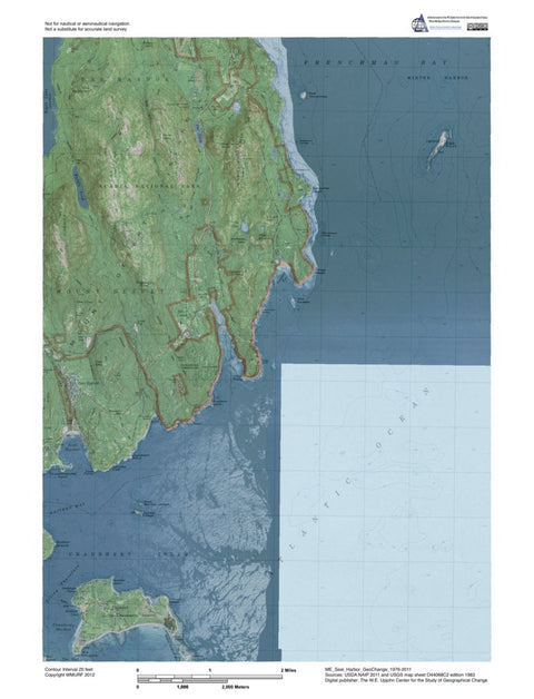 ME-Seal Harbor: GeoChange 1976-2011 Preview 1