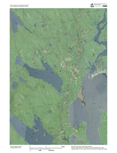 ME-Beech Hill Pond: GeoChange 1976-2011 Preview 1