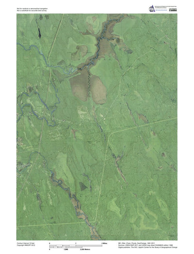 ME-Otter Chain Ponds: GeoChange 1981-2011 Preview 1