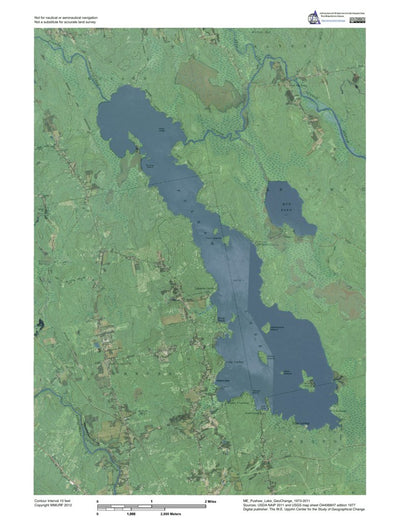 ME-Pushaw Lake: GeoChange 1973-2011 Preview 1
