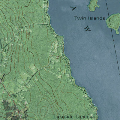 ME-Pushaw Lake: GeoChange 1973-2011 Preview 2