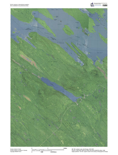 ME-NBR-Lambert Lake: GeoChange 1984-2009 Preview 1