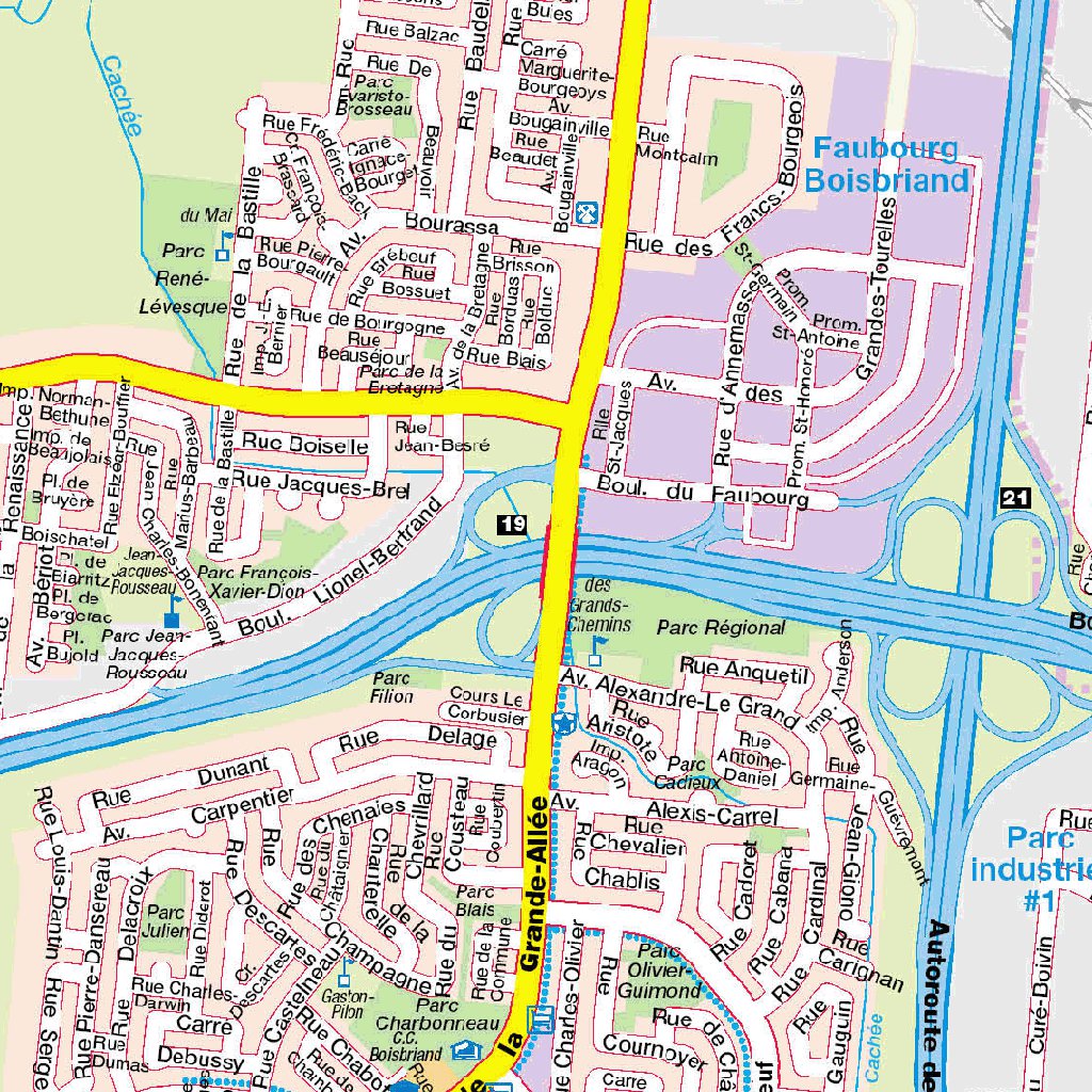 Laval et Environs, QC Map by Mapmobility Corp. | Avenza Maps