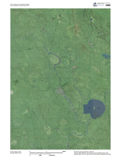 ME-Brandy Pond: GeoChange 1981-2011 Preview 1