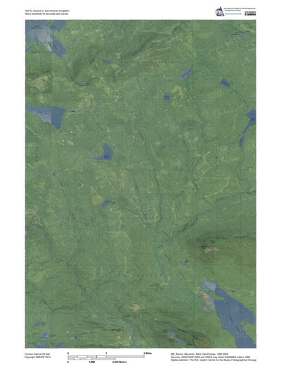 ME-Barren Mountain West: GeoChange 1982-2009 Preview 1