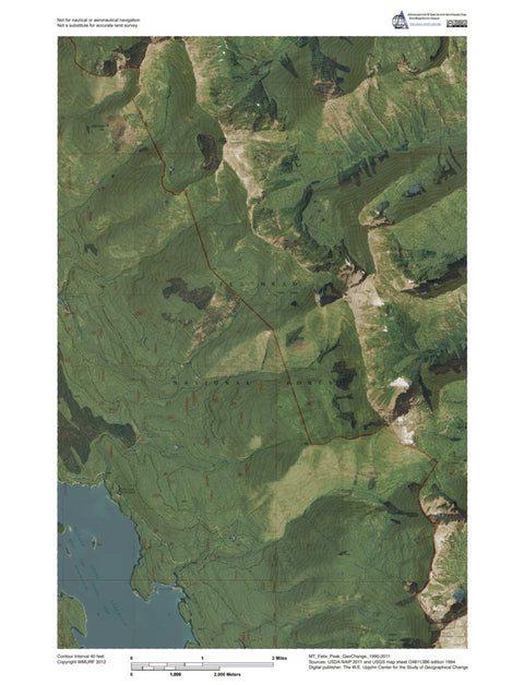 MT-Felix Peak: GeoChange 1990-2011 Preview 1