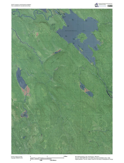 ME-Mattawamkeag Lake: GeoChange 1984-2011 Preview 1