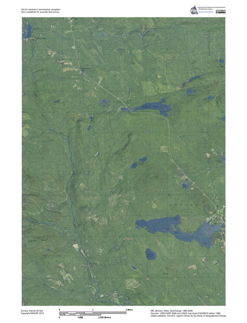 ME-Monson West: GeoChange 1985-2009 Preview 1
