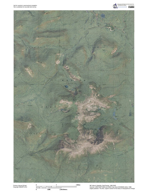 ME-Mount Katahdin: GeoChange 1982-2009 Preview 1