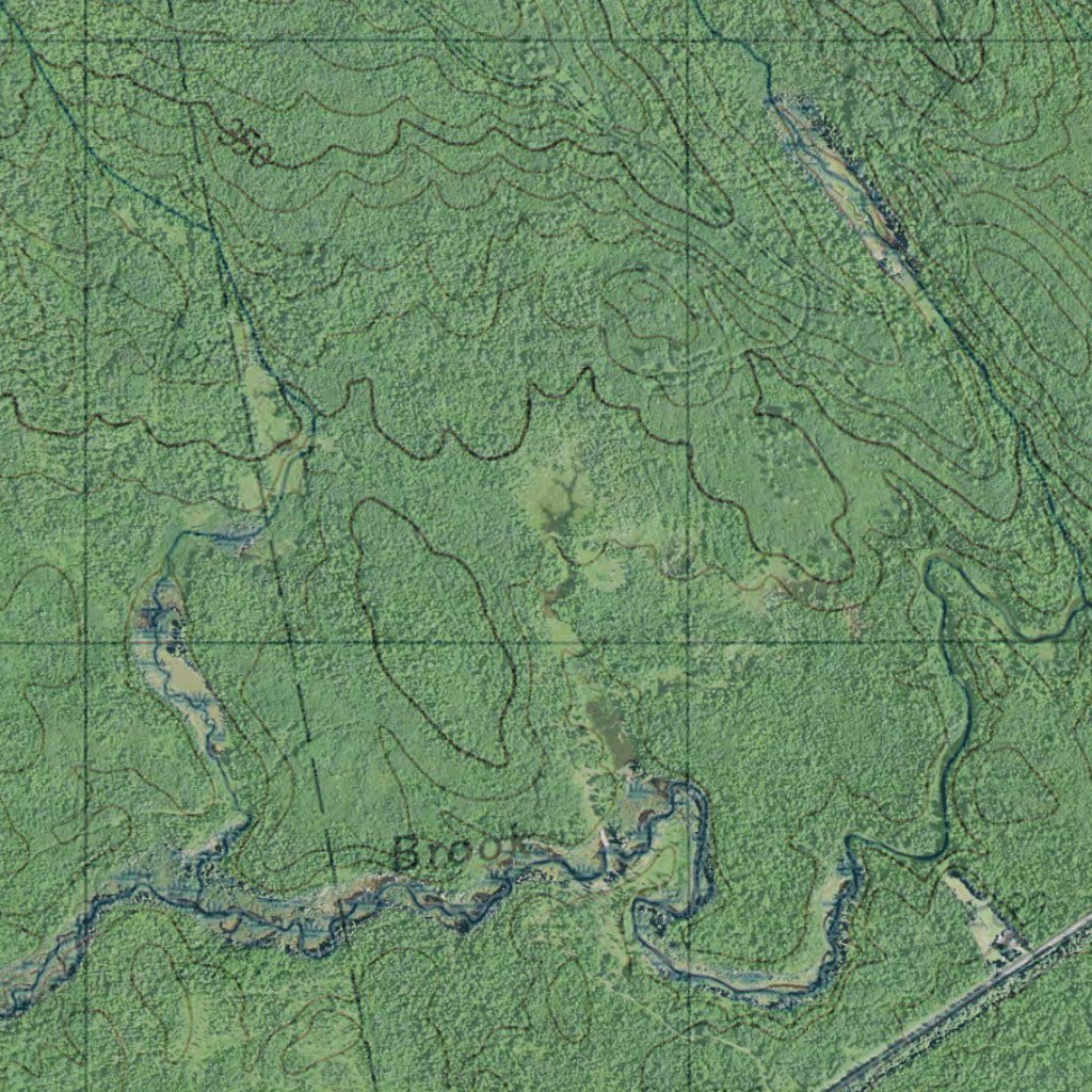 ME-South Sebec: GeoChange 1980-2011 Map by Western Michigan University ...