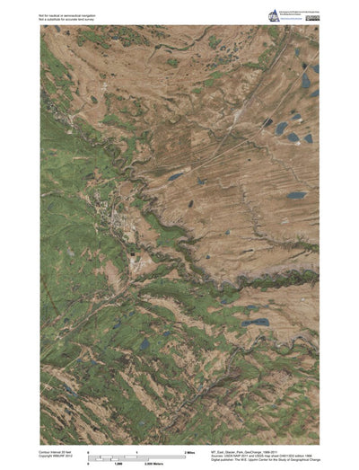 MT-East Glacier Park: GeoChange 1966-2011 Preview 1