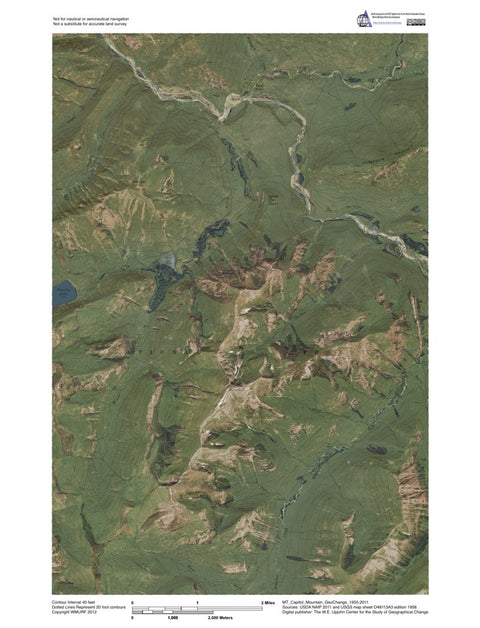 MT-Capitol Mountain: GeoChange 1955-2011 Preview 1