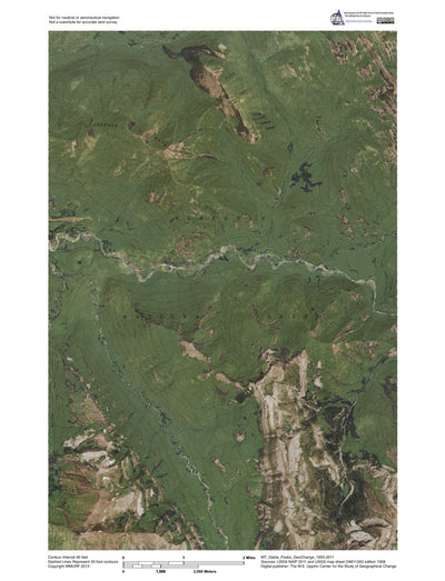 MT-Gable Peaks: GeoChange 1955-2011 Preview 1