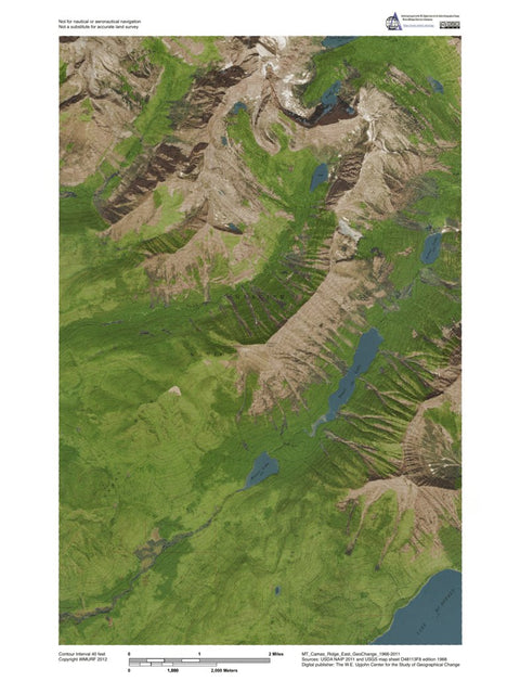 MT-Camas Ridge East: GeoChange 1966-2011 Preview 1