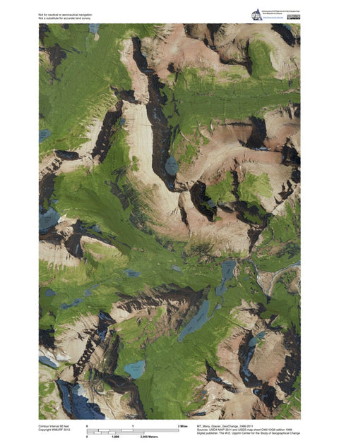 MT-Many Glacier: GeoChange 1966-2011 Preview 1