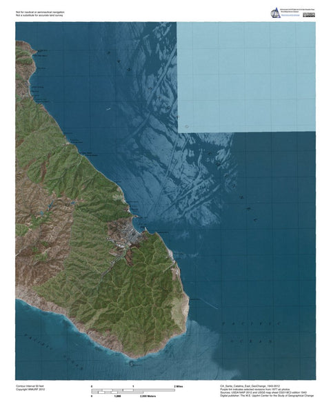 CA-Santa Catalina East: GeoChange 1943-2012 Preview 1