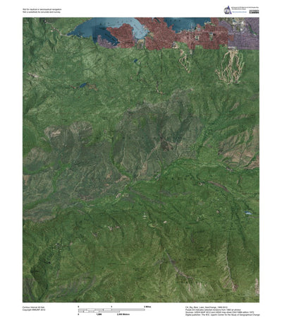 CA-Big Bear Lake: GeoChange 1969-2012 Preview 1