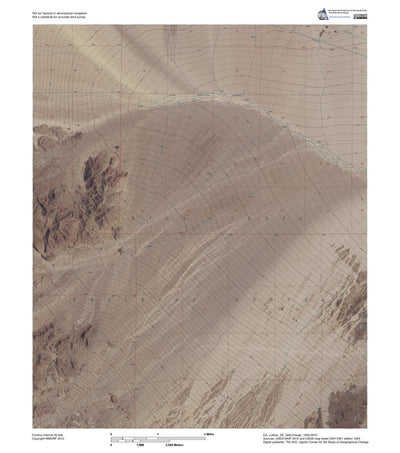 CA-Ludlow SE: GeoChange 1952-2012 Preview 1