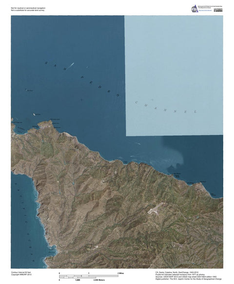CA-Santa Catalina North: GeoChange 1943-2012 Preview 1