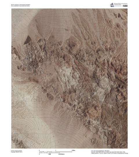 CA-Lavic SE: GeoChange 1952-2012 Preview 1