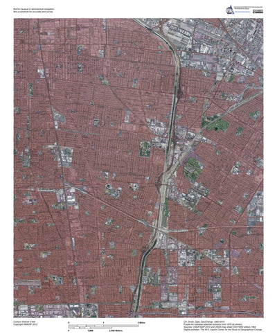 CA-South Gate: GeoChange 1963-2012 Preview 1