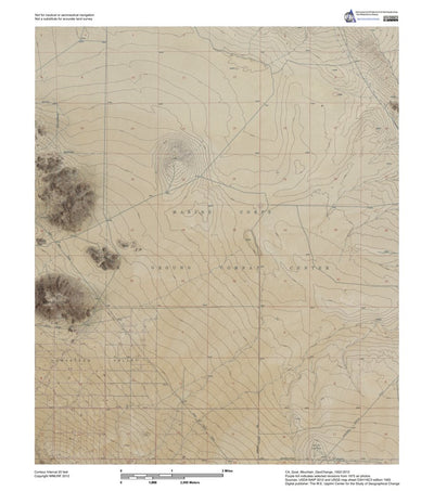 CA-Goat Mountain: GeoChange 1952-2012 Preview 1