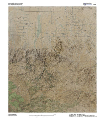 CA-Bighorn Canyon: GeoChange 1970-2012 Preview 1