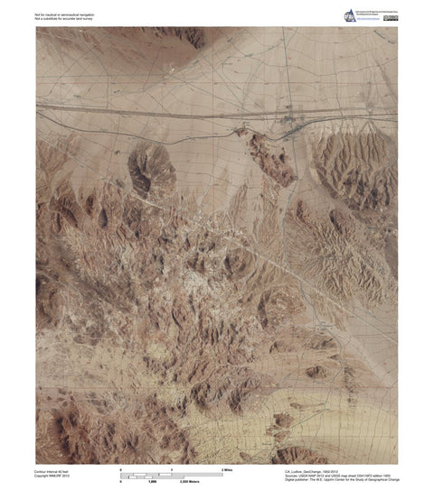 CA-Ludlow: GeoChange 1952-2012 Preview 1