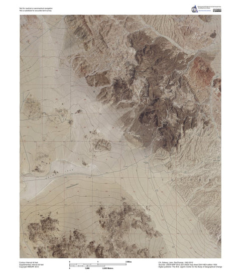 CA-Galway Lake: GeoChange 1952-2012 Preview 1