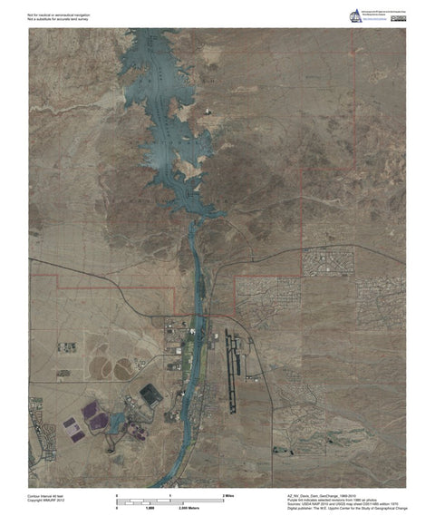AZ-NV-Davis Dam: GeoChange 1969-2010 Preview 1