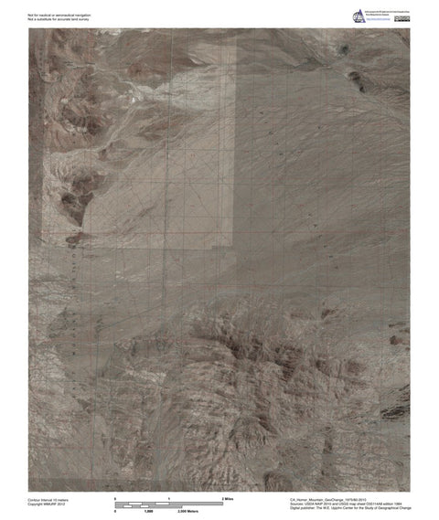 CA-Homer Mountain: GeoChange 1975-80-2010 Preview 1