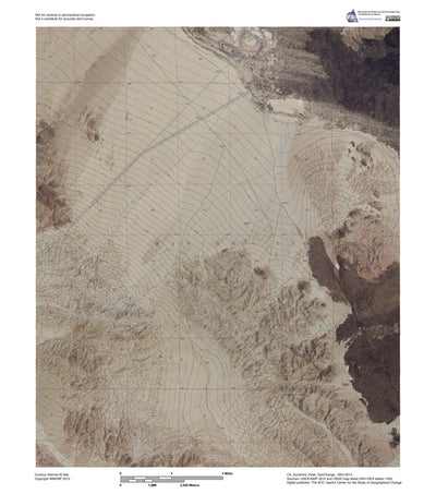 CA-Sunshine Peak: GeoChange 1952-2012 Preview 1