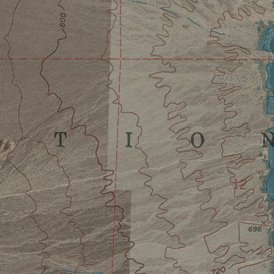 NV-AZ-Spirit Mountain NW: GeoChange 1954-2010 Preview 2