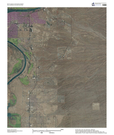 AZ-NV-Davis Dam SE: GeoChange 1969-2010 Preview 1