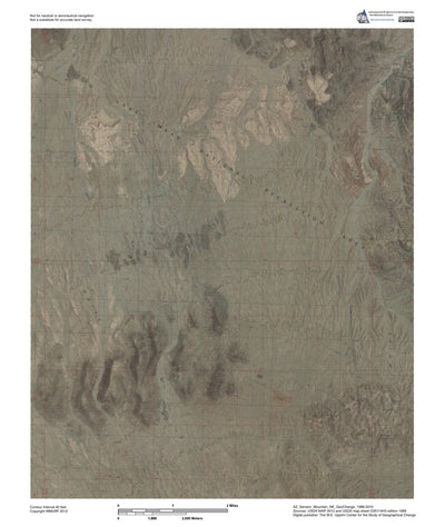 AZ-Senator Mountain NE: GeoChange 1986-2010 Preview 1